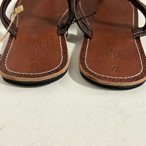 Her Best Foot Forward” Handmade Sandals Size 7 NWT - Picture 9 of 15
